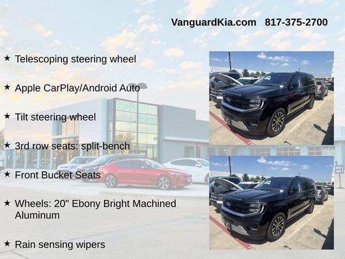 Black Metallic 2025 Ford Expedition Max Platinum