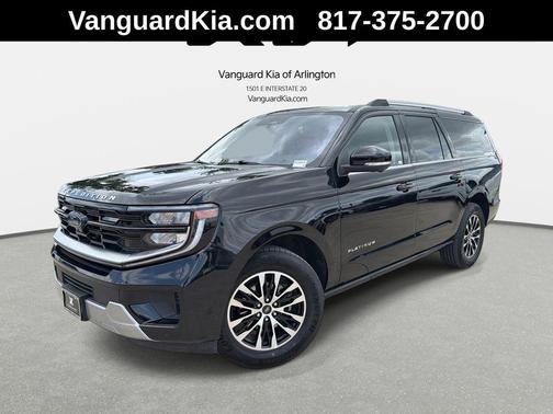 AGATE BLACK METALLIC 2025 Ford Expedition Max Platinum