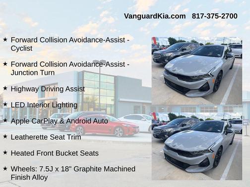 Wolf Gray 2021 Kia K5 GT-Line