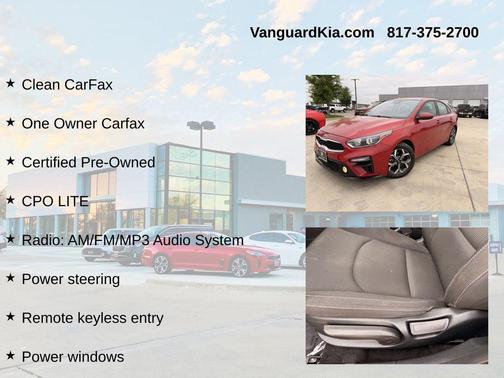 Currant Red 2020 Kia Forte LXS