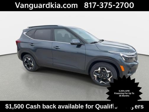 Gravity Gray 2026 Kia Seltos EX