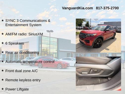 RAPID RED MET TINTED CC 2020 Ford Explorer XLT