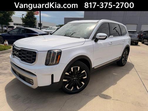 Glacial White Pearl 2024 Kia Telluride SX