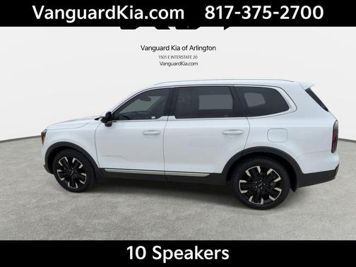 Glacial White Pearl 2024 Kia Telluride SX