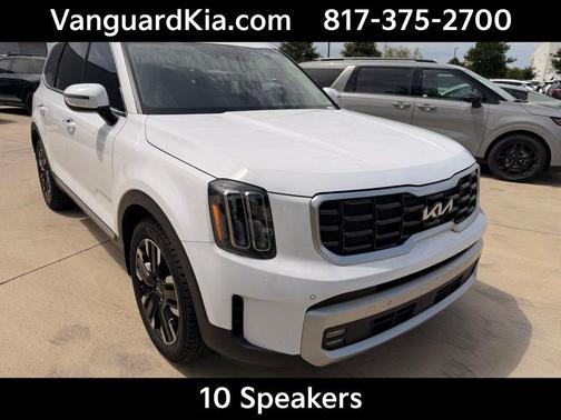 Glacial White Pearl 2024 Kia Telluride SX