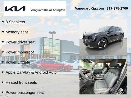 Ebony Black 2026 Kia EV9 Wind