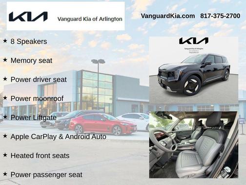 Ebony Black 2026 Kia EV9 Wind