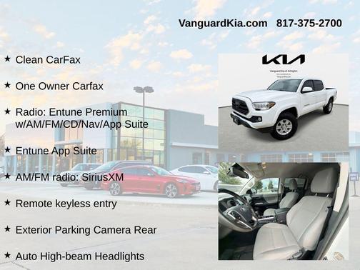 Super White 2019 Toyota Tacoma SR5