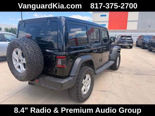 Black Clearcoat 2020 Jeep Wrangler Unlimited Sport