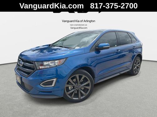 LIGHTNING BLUE METALLIC 2018 Ford Edge Sport