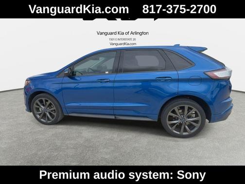 LIGHTNING BLUE METALLIC 2018 Ford Edge Sport