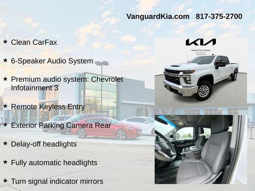 Summit White 2020 Chevrolet Silverado 2500 LT