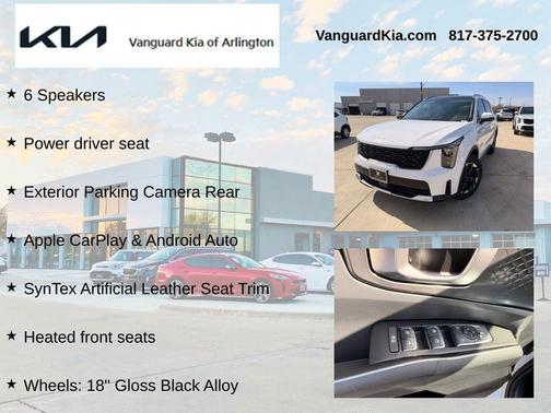 Glacial White Pearl 2026 Kia Sorento S