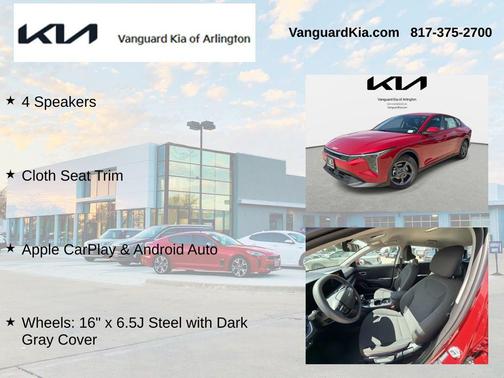 Currant Red 2026 Kia K4 LXS