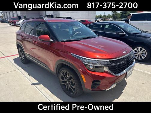 Mars Orange 2024 Kia Seltos X-Line