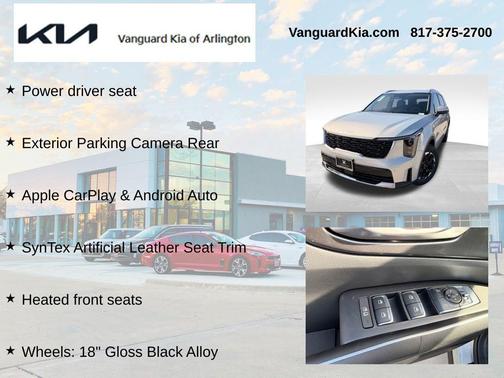 Ivory Silver 2026 Kia Sorento S