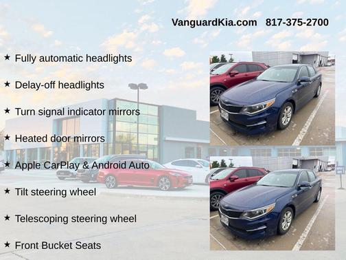 Horizon Blue 2018 Kia Optima LX