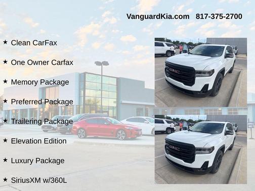 Summit White 2023 GMC Acadia FWD SLT