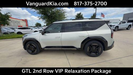Ivory Silver 2024 Kia EV9 GT-Line