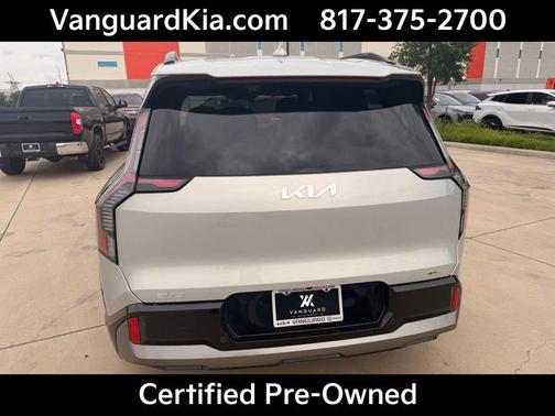 Ivory Silver 2024 Kia EV9 GT-Line
