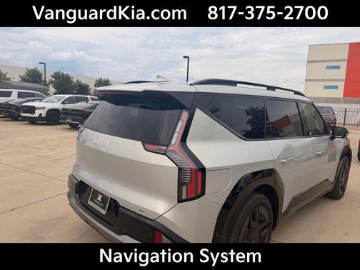 Ivory Silver 2024 Kia EV9 GT-Line