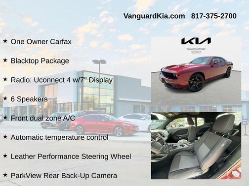 Octane Red Pearlcoat 2021 Dodge Challenger SXT