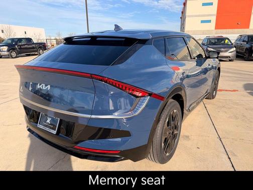 Midnight Lake Blue 2025 Kia EV6 Wind