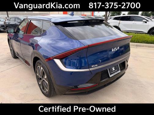 Yacht Blue 2023 Kia EV6 Wind