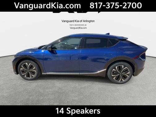 Yacht Blue 2023 Kia EV6 Wind