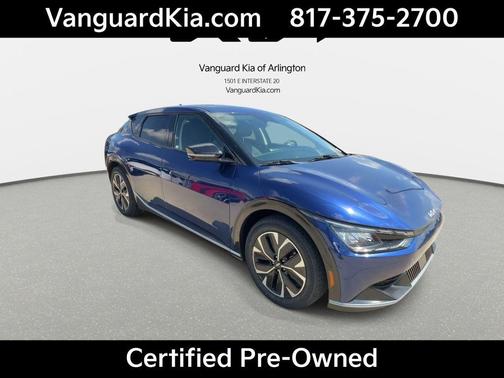 Yacht Blue 2023 Kia EV6 Wind