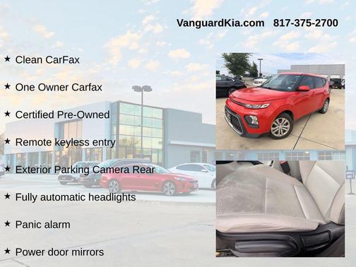 Inferno Red 2022 Kia Soul LX