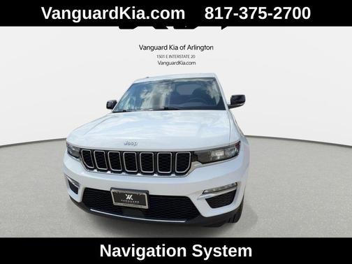 Bright White Clearcoat 2023 Jeep Grand Cherokee Limited