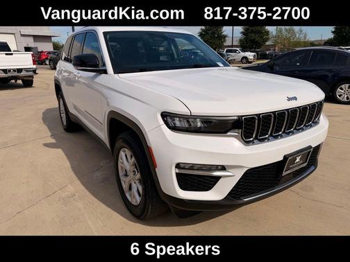 Bright White Clearcoat 2023 Jeep Grand Cherokee Limited