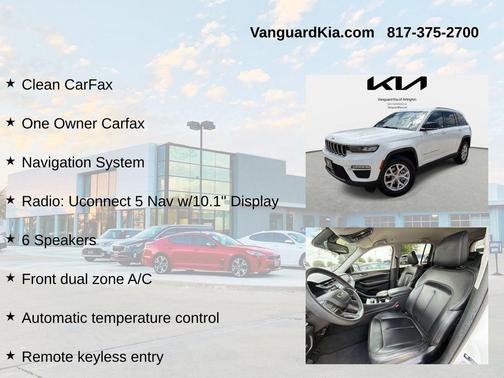 Bright White Clearcoat 2023 Jeep Grand Cherokee Limited