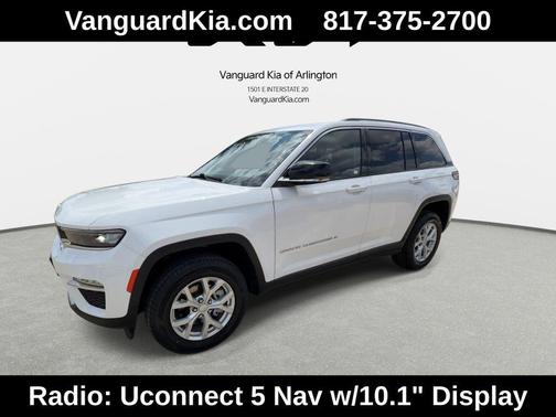 Bright White Clearcoat 2023 Jeep Grand Cherokee Limited