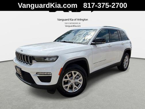 Bright White Clearcoat 2023 Jeep Grand Cherokee Limited