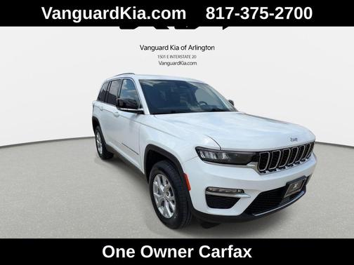 Bright White Clearcoat 2023 Jeep Grand Cherokee Limited