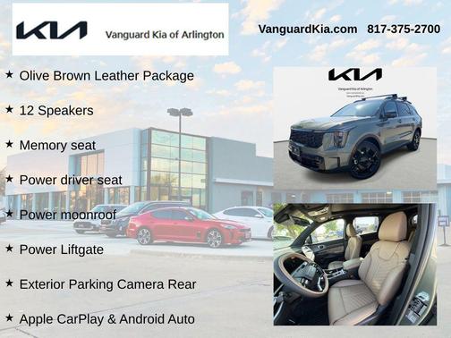Jungle Green 2026 Kia Sorento SX