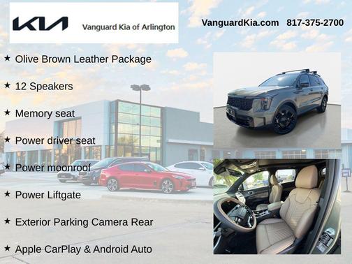 Jungle Green 2026 Kia Sorento SX