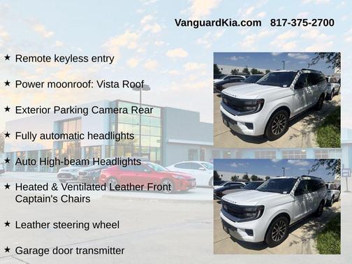 Oxford White 2025 Ford Expedition Platinum