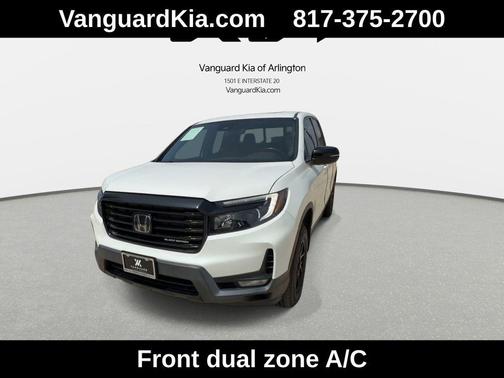 Platinum White Pearl 2021 Honda Ridgeline Black
