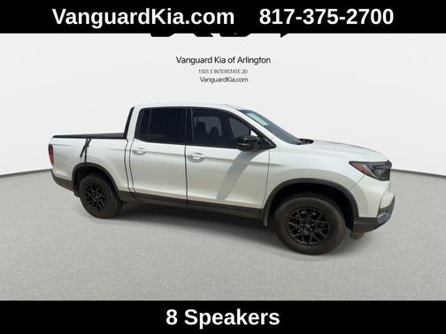 Platinum White Pearl 2021 Honda Ridgeline Black