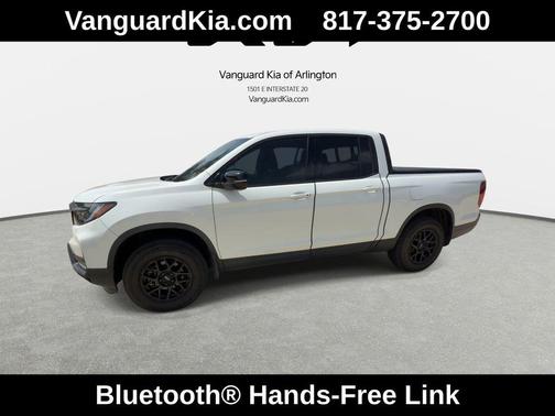 Platinum White Pearl 2021 Honda Ridgeline Black
