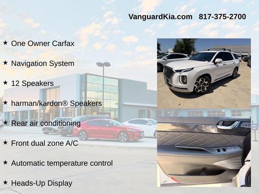 Hyper White 2022 Hyundai PALISADE Calligraphy