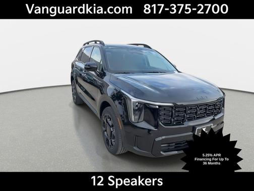 Ebony Black 2026 Kia Sorento SX