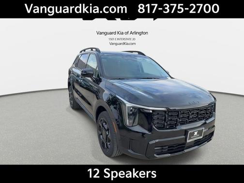 Ebony Black 2026 Kia Sorento SX