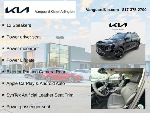 Ebony Black 2026 Kia Sorento SX