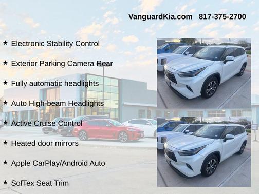 Wind Chill Pearl 2023 Toyota Highlander XLE