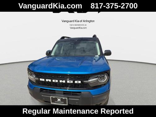 Velocity Blue Metallic 2025 Ford Bronco Sport Outer Banks