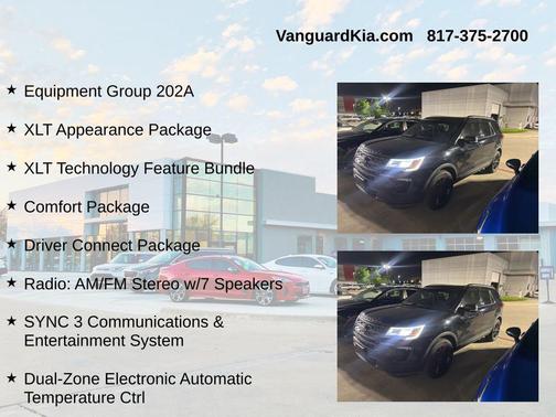 SHADOW BLACK 2018 Ford Explorer XLT